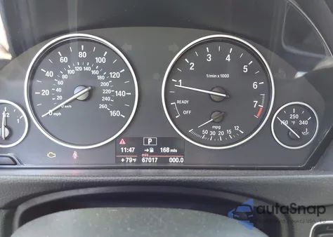 2012 BMW 328I from USA, damaged, VIN WBA3C1C52CF434369